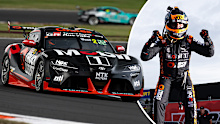 Ryan Wood secured Toyota its first race win in just its third race meeting since joining the Supercars grid.