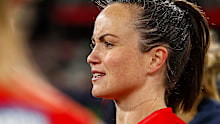AFLW star Daisy Pearce in action
