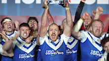 St Helens claim the 2020 English Super League title. (Getty)