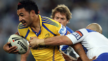 Krisnan Inu playing for the Eels in 2009.