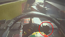 Sergio Perez was left fuming after his late-race crash with Carlos Sainz at the Azerbaijan Grand Prix.