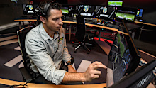 NRL referees boss Bernard Sutton, pictured in 2016 when he was head video referee.