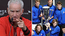 John McEnroe after Team World lost the Laver Cup