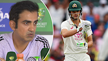 Gautam Gambhir and Sam Konstas. 