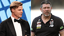 Nick Riewoldt and Brett Ratten.