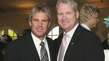 Shane Warne and Dean Jones