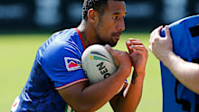 Tautau Moga has been stood down by Newcastle.