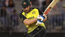 Aaron Finch struggled against Sri Lanka in Perth.
