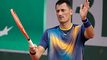 Bernard Tomic on the rise.