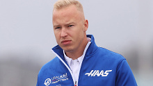 Haas rookie Nikita Mazepin.