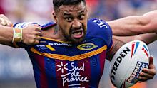 Kenny Edwards in action for Catalans.