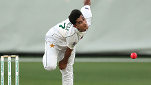 Pakistan paceman Naseem Shah.