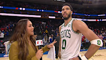Jayson Tatum said he's "humbly, one of the best players in the world".
