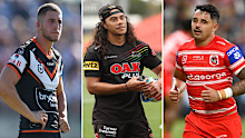 Adam Doueihi and Jayden Sullivan could both partner Jarome Luai in the halves. 