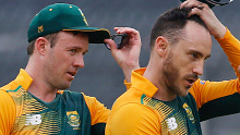 De Villiers expressed his disappointment at a private conversation with Faf du Plessis being leaked