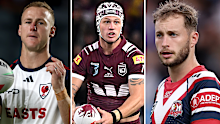 Daly Cherry-Evans, Kalyn Ponga and Sam Walker