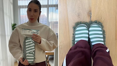 Dust slippers: $6