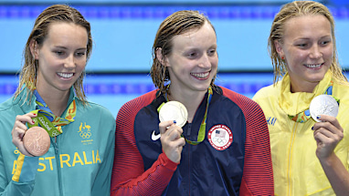McKeon's first solo Olympic medal