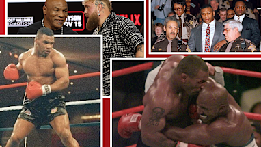 Mike Tyson's career in pictures