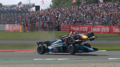 Roy Nissany - British F2 feature race - 2022