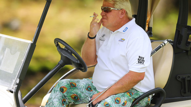 John Daly will use a cart in this week's US PGA.
