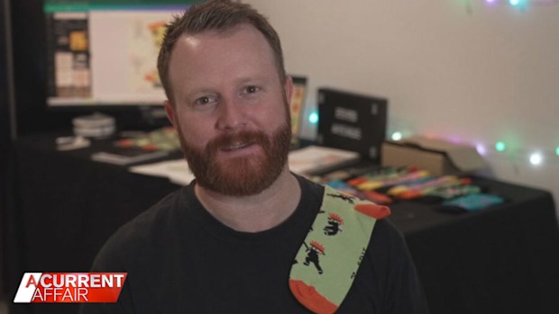 For Stephen, life's too short for plain white socks.