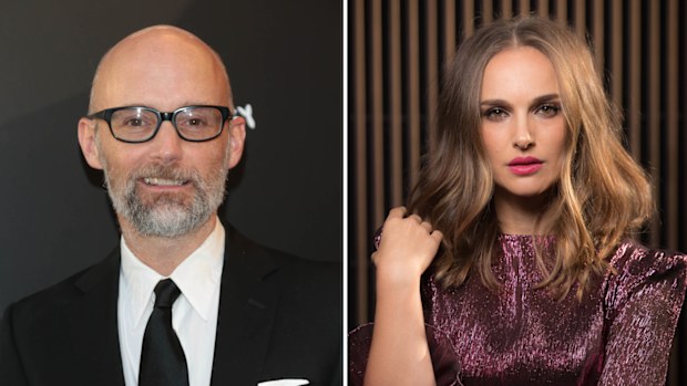 Moby and Natalie Portman