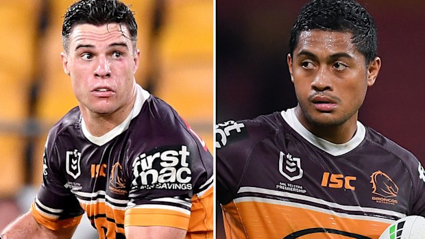 Brodie Croft and Anthony Milford. (Getty)
