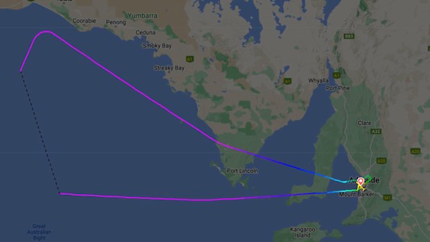 Qantas flight from Adelaide to Perth turned back over incorrect paperwork.