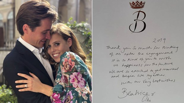 Princess Beatrice is 'so excited to get married' in first public comments in months