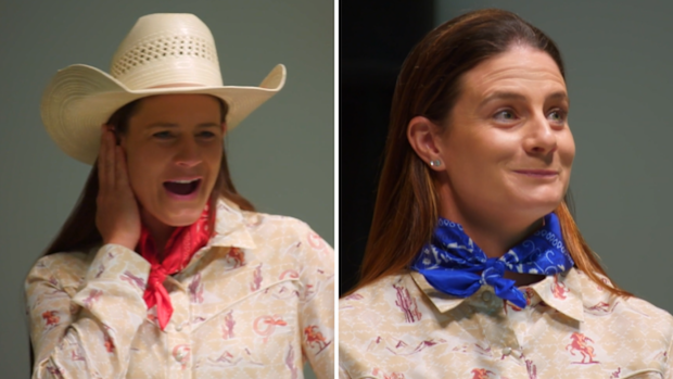 Travel Guides stars Stack and Mel on Australia's Most Identical facial scan 