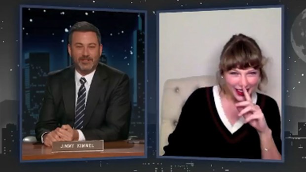 Taylor Swift debunks fan-theory about third album during appearance on Jimmy Kimmel Live!