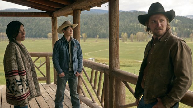 Yellowstone Season 5 part 2 L-R: Luke Grimes