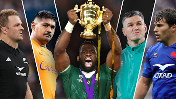 Sam Cane, Will Skelton, Siya Kolisi, Johnny Sexton and Antoine Dupont.