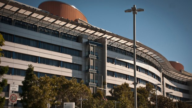 An exterior view of the PA Hospital in Brisbane
