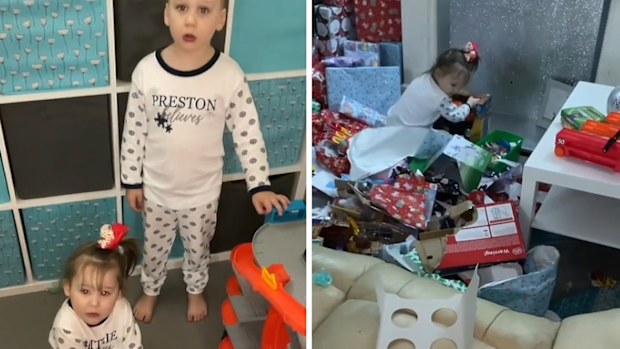 Mum stunned after walking in to see what her kids did on Christmas morning