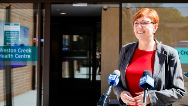 ACT Health Minister Rachel Stephen-Smith earlier this year.
