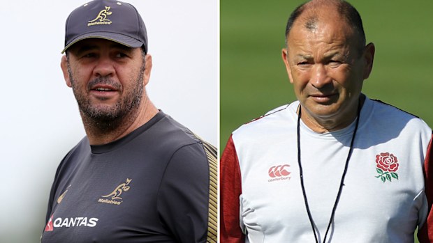 Michael Cheika and Eddie Jones were once teammates