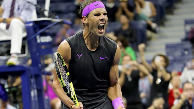 Rafael Nadal is through to the US Open semi-final