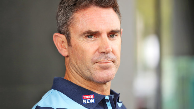 Blues coach Brad Fittler 