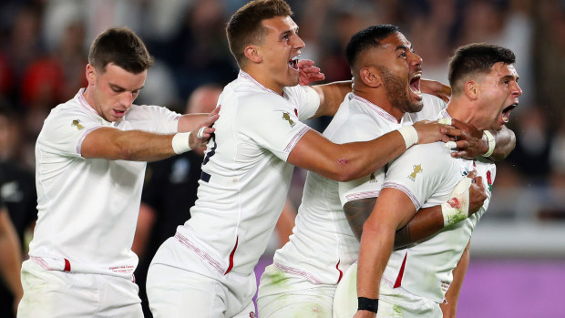 England down All Blacks in RWC