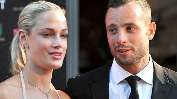 Reeva Steenkamp and Oscar Pistorius.