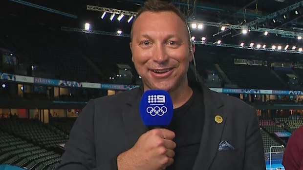 Ian Thorpe is an expert commentator for Nine during the Paris Olympics.