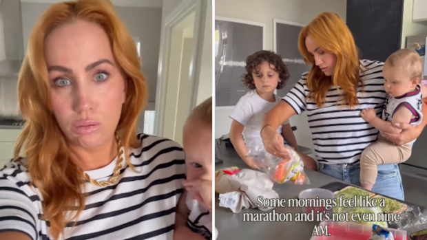 MAFS Jules Robinson with kids parenting