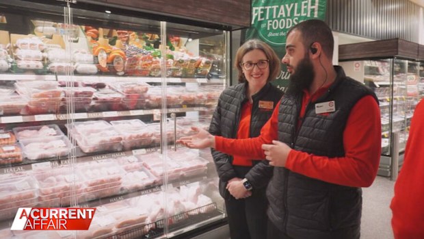 Leah Weckert (left) is the new Coles CEO.