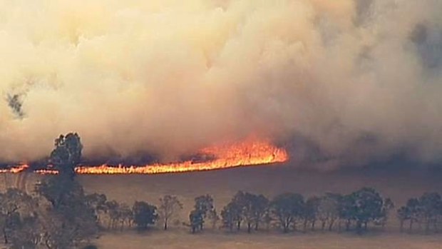 More than 30 homes are believed destroyed in the Adelaide Hills blaze.