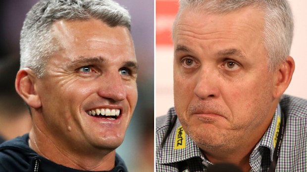 Ivan Cleary and Anthony Griffin