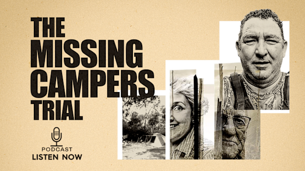The Missing Campers Trial is a new podcast from 9News, The Age and 9Podcasts.