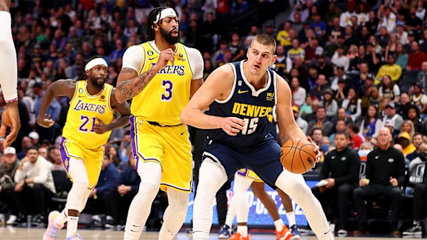 Anthony Davis and the Lakers were no match for reigning NBA MVP Nikola Jokic