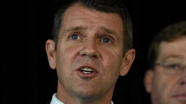 NSW Premier Mike Baird. 